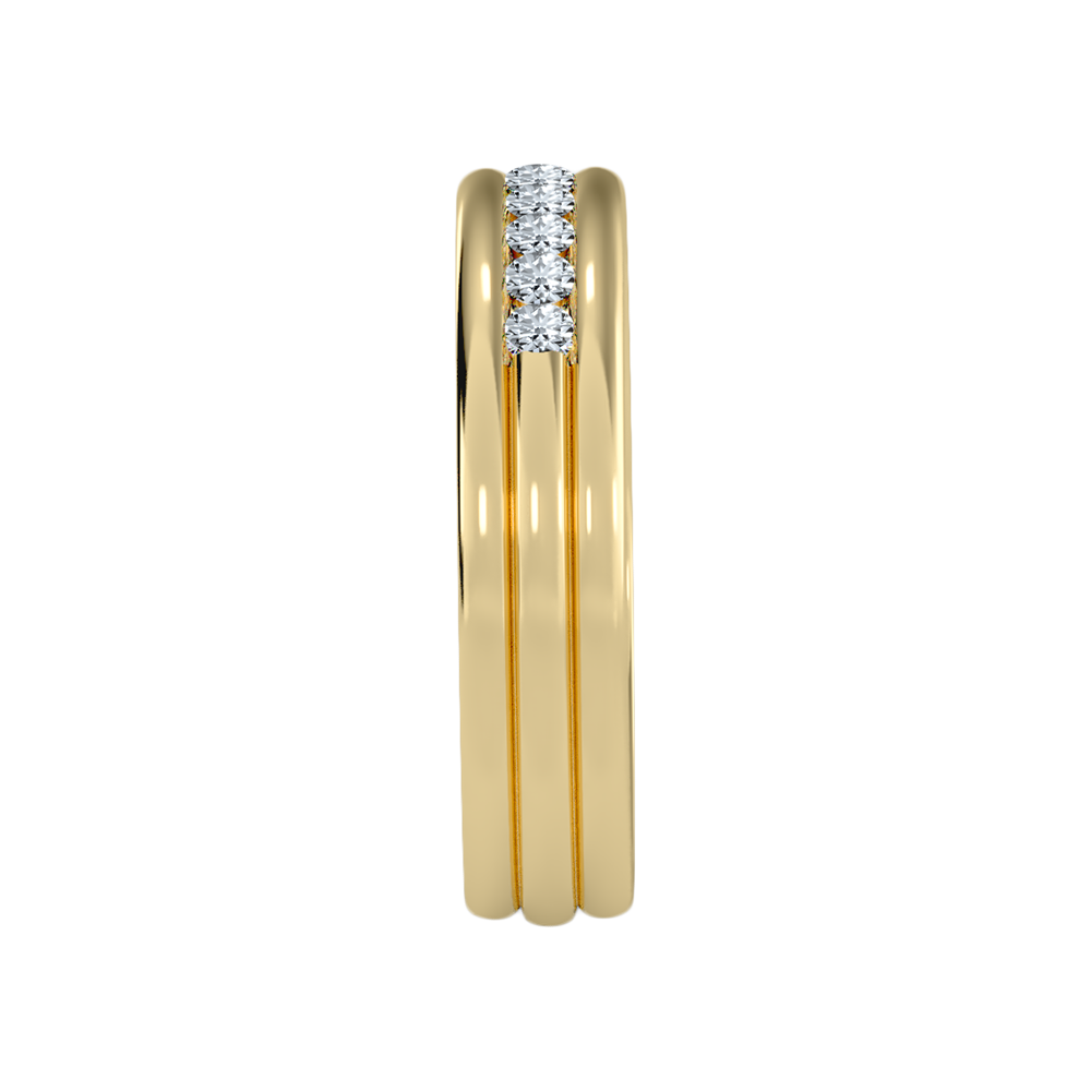 Shase Half Eternity Band In 925 Sterling Silver - Eleven