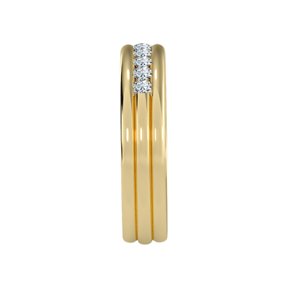 Shase Half Eternity Band In 925 Sterling Silver - Eleven