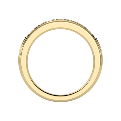 Shase Half Eternity Band In 925 Sterling Silver - Twelve