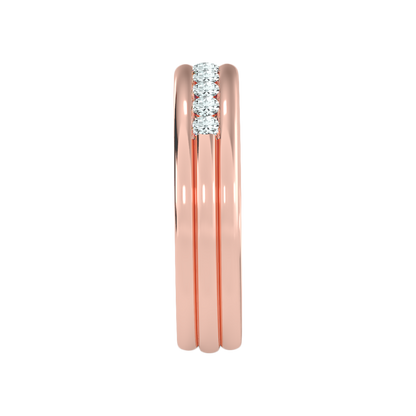 Shase Half Eternity Band In 925 Sterling Silver - Seven