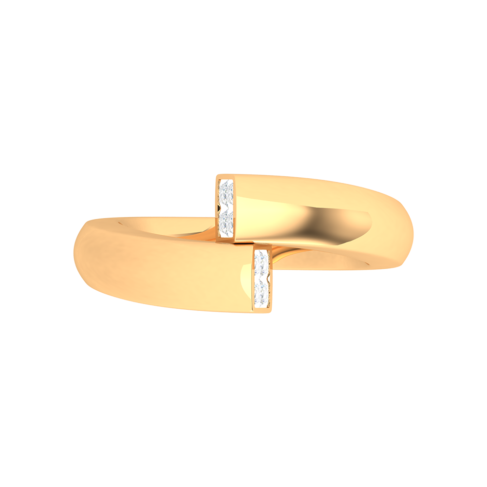 Sheen Loop Deconstructed Ring In 925 Sterling Silver - Ten