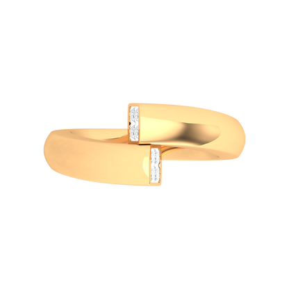 Sheen Loop Deconstructed Ring In 925 Sterling Silver - Ten