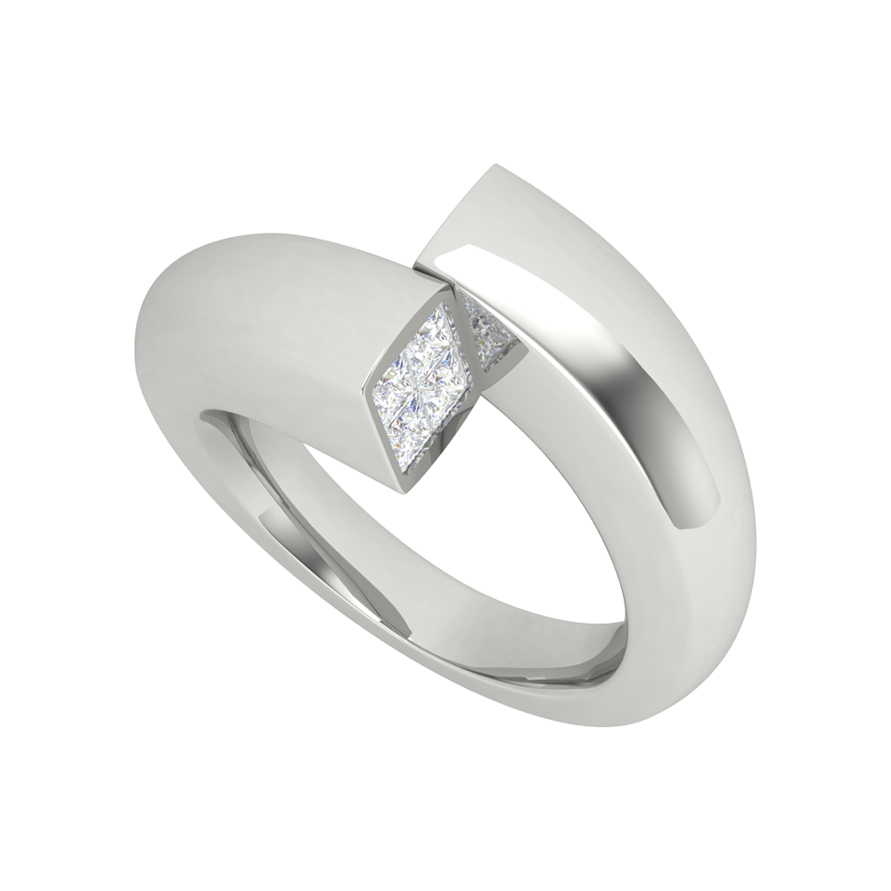 Sheen Loop Deconstructed Ring - Five