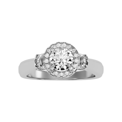 Shelly Halo Ring - Eleven