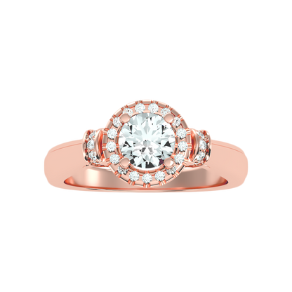 Shelly Halo Ring - Seven