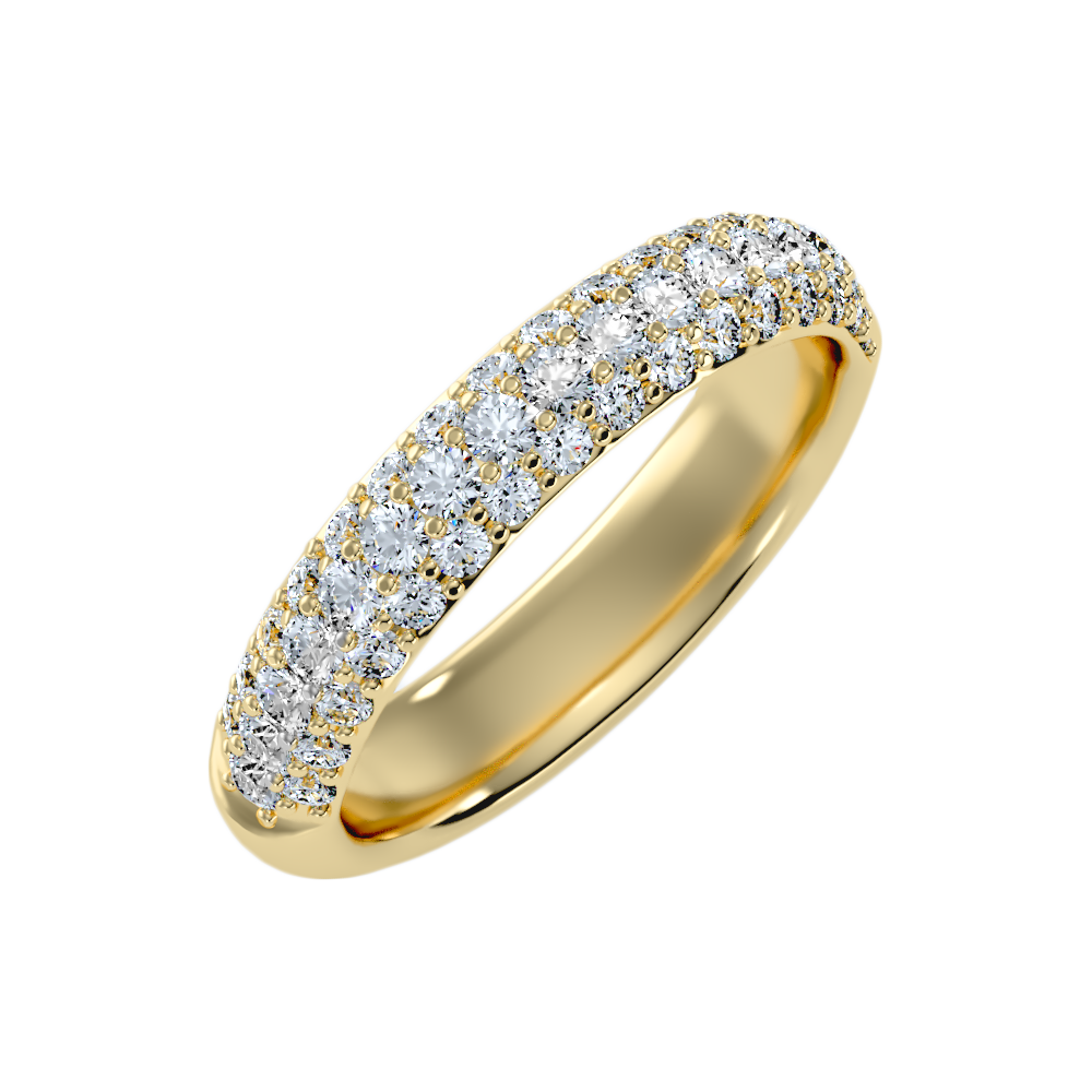 Shien Half Eternity Band - Ten