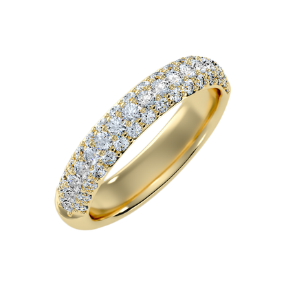 Shien Half Eternity Band - Ten