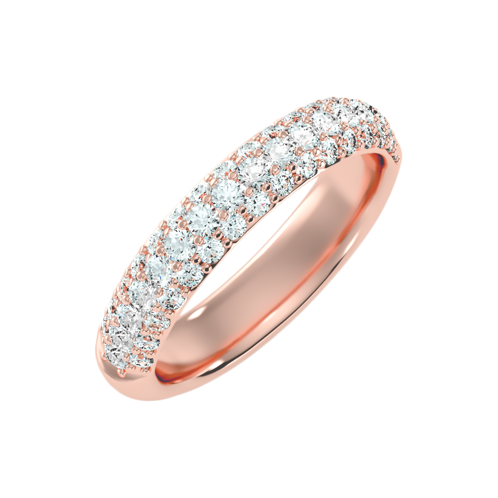 Shien Half Eternity Band - Six