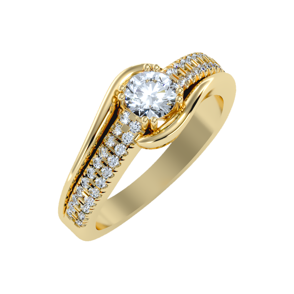 Shimmerin Halo Ring - Nine