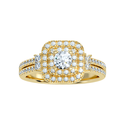 Shine On Halo Ring - Ten
