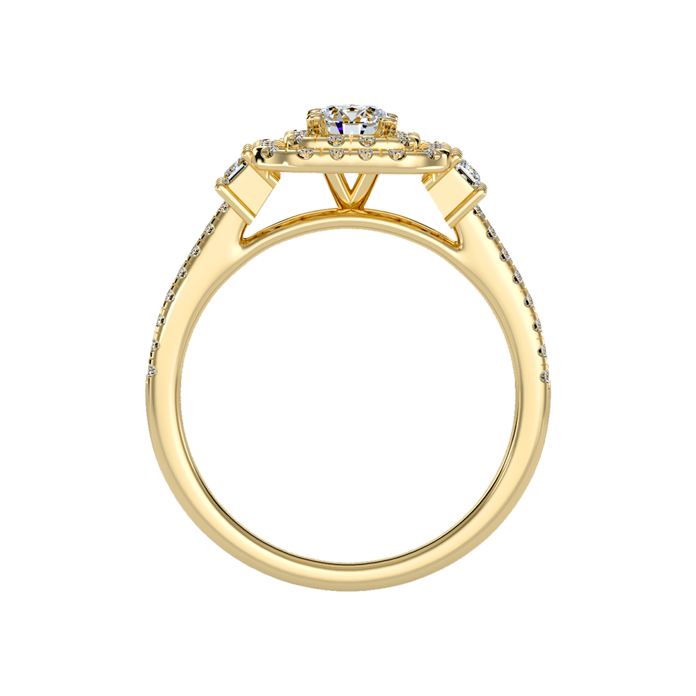 Shine On Halo Ring - Twelve