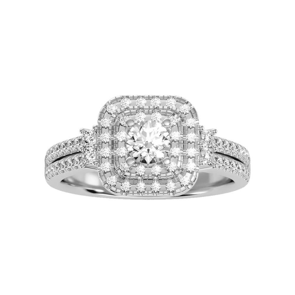 Shine On Halo Ring - Two