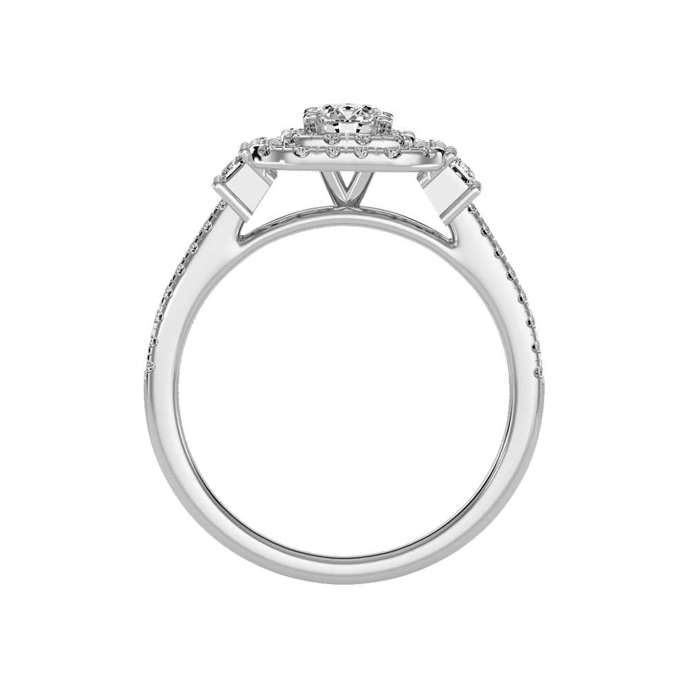 Shine On Halo Ring - Three