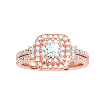 Shine On Halo Ring - Six
