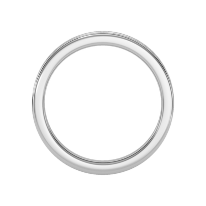 Shine Men's Broad Band Ring - Four