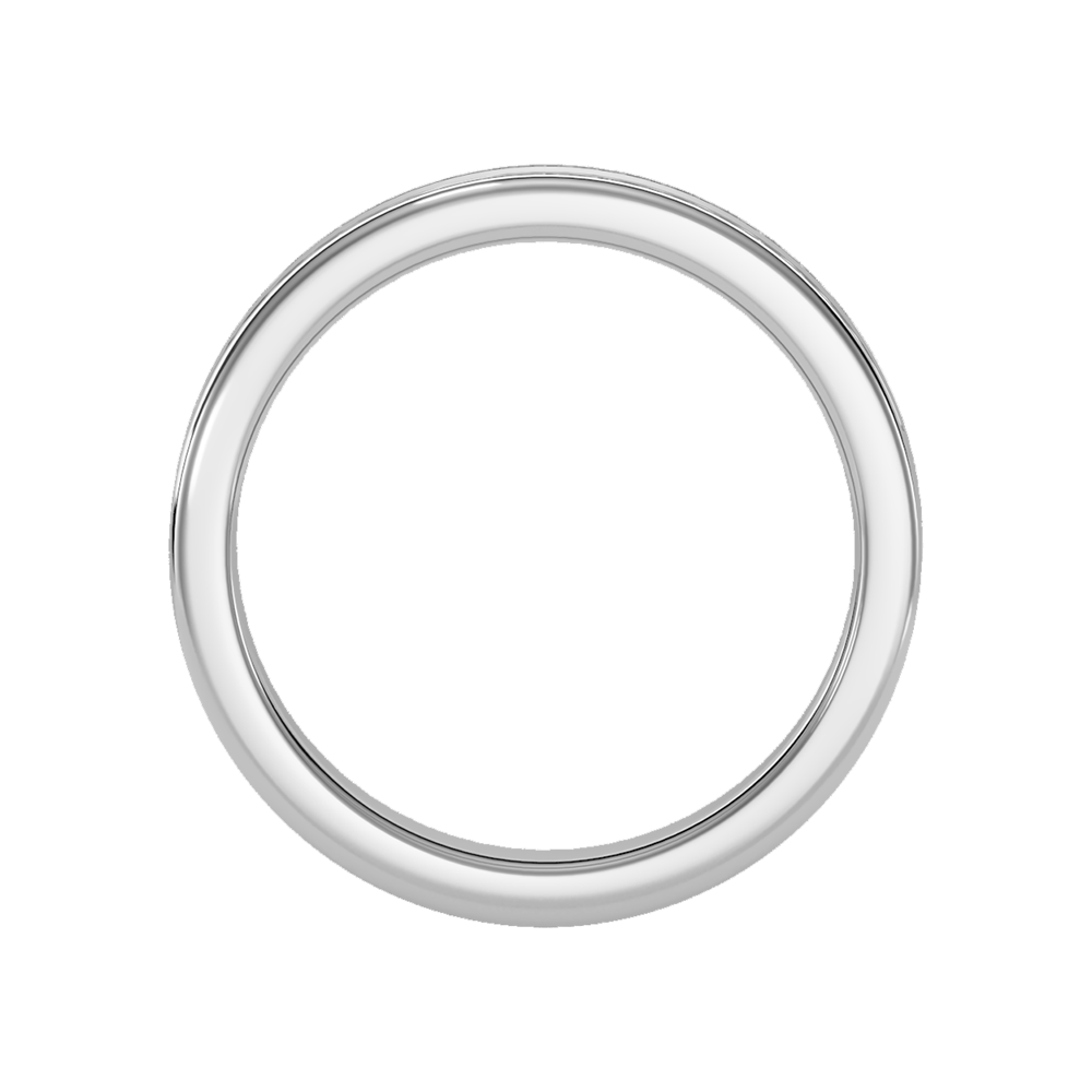 Shine Men's Broad Band Ring In 925 Sterling Silver - Four