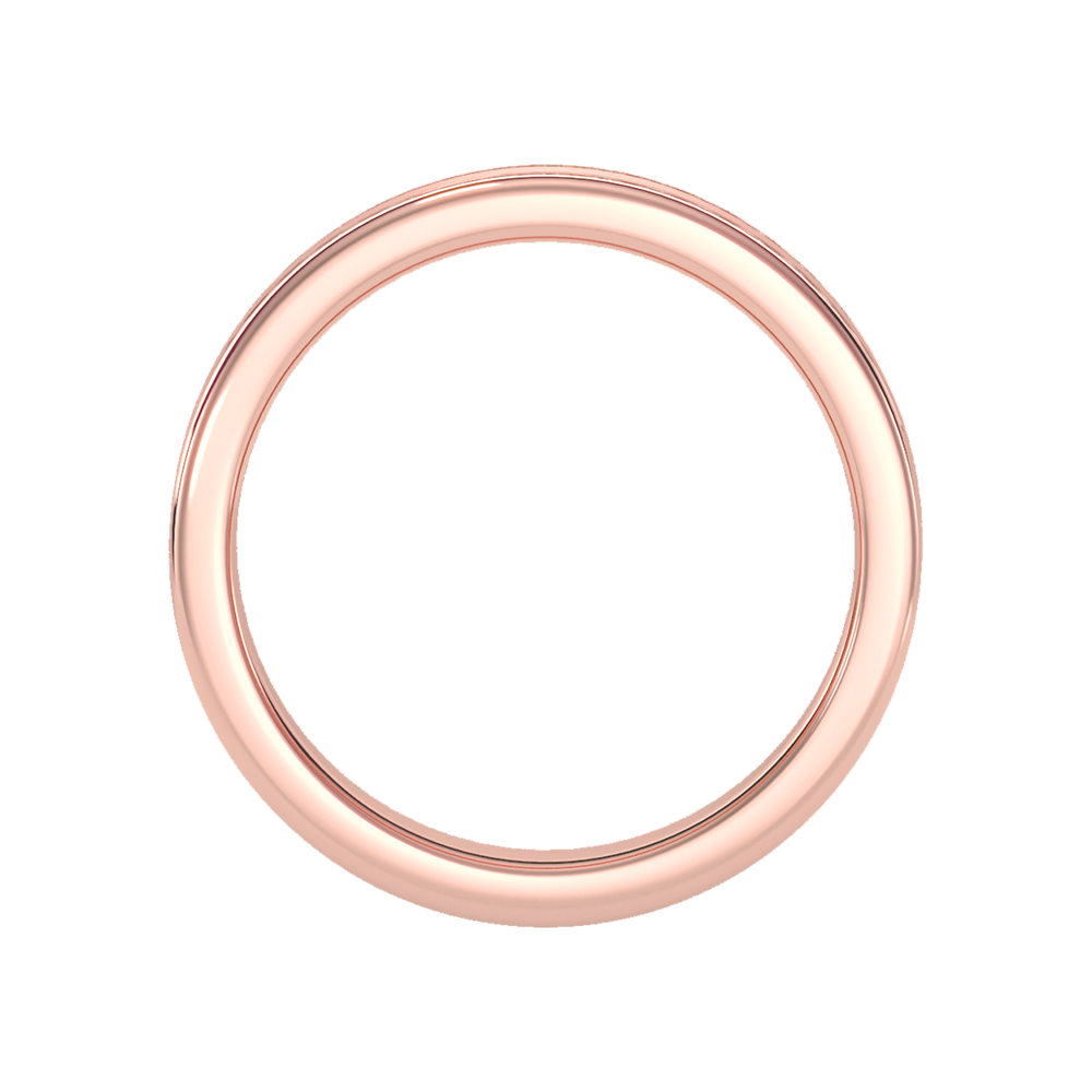 Shine Men's Broad Band Ring - Eight