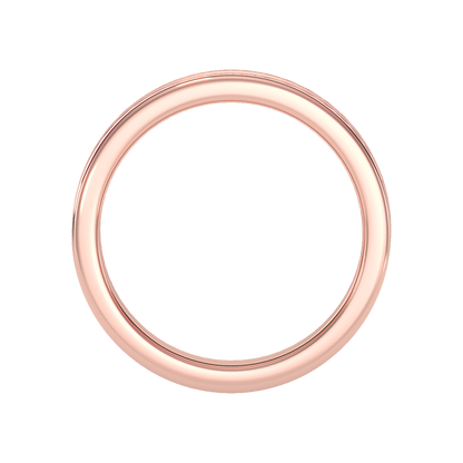 Shine Men's Broad Band Ring - Eight
