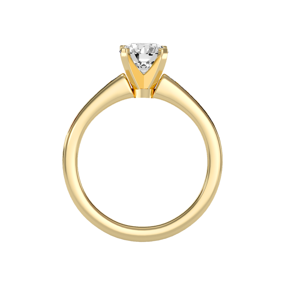 Shine Solitaire Ring In 925 Sterling Silver - Thirteen