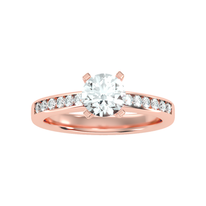Shine Solitaire Ring - Four