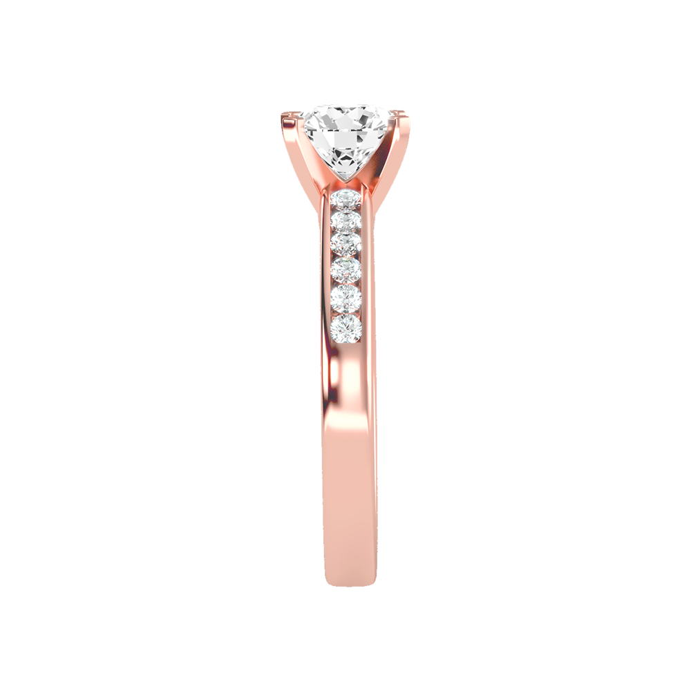 Shine Solitaire Ring - Five