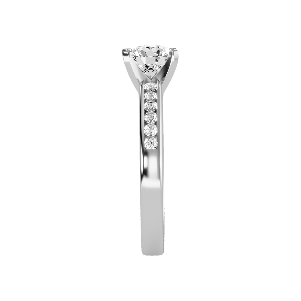 Shine Solitaire Ring In 925 Sterling Silver - Eight