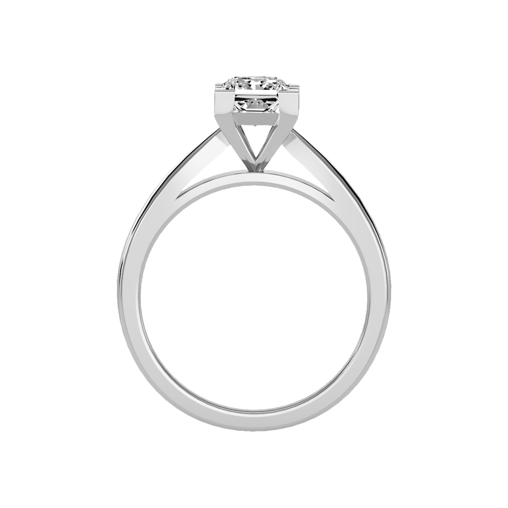 Shiny Solitaire Ring - Two