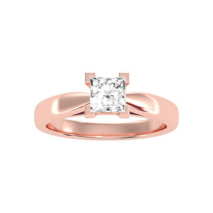 Shiny Solitaire Ring - Seven