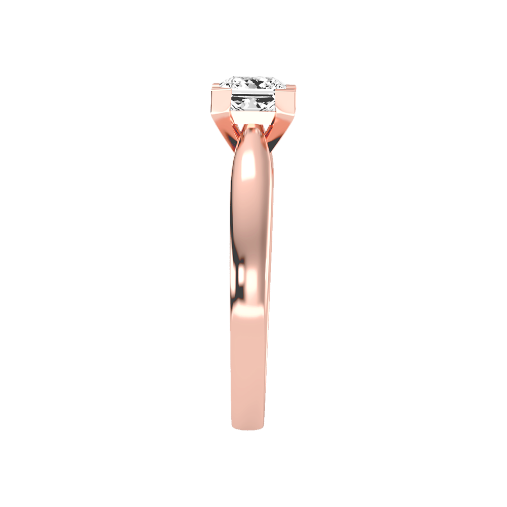 Shiny Solitaire Ring - Eight