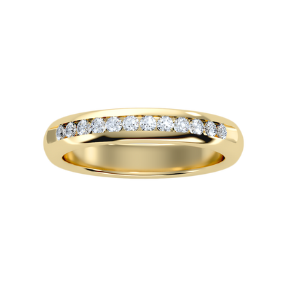 Shipup Half Eternity Band In 925 Sterling Silver - Ten