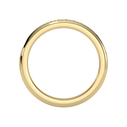 Shipup Half Eternity Band In 925 Sterling Silver - Twelve