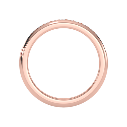 Shipup Half Eternity Band In 925 Sterling Silver - Three