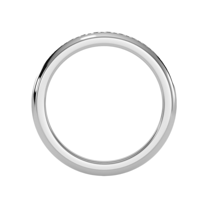 Shipup Half Eternity Band In 925 Sterling Silver - Eight