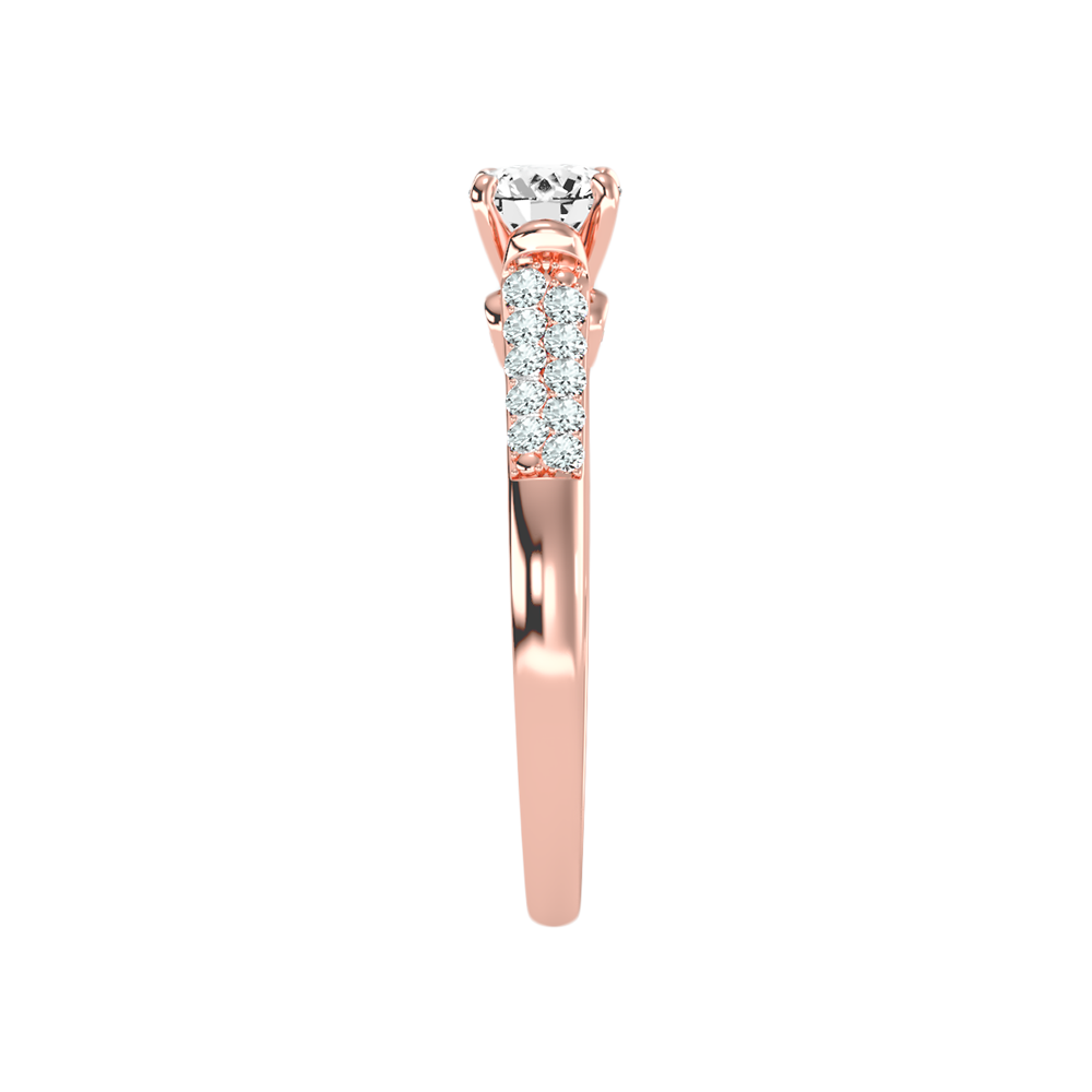 Shore Solitaire Ring In 925 Sterling Silver - Thirteen
