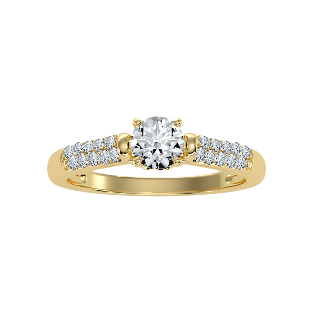 Shore Solitaire Ring - Three