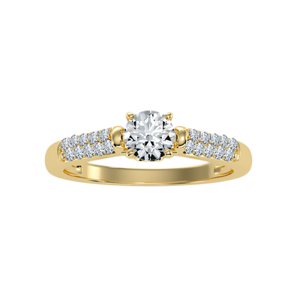 Shore Solitaire Ring - Three