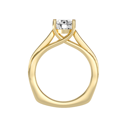 Shower Solitaire Ring - Twelve