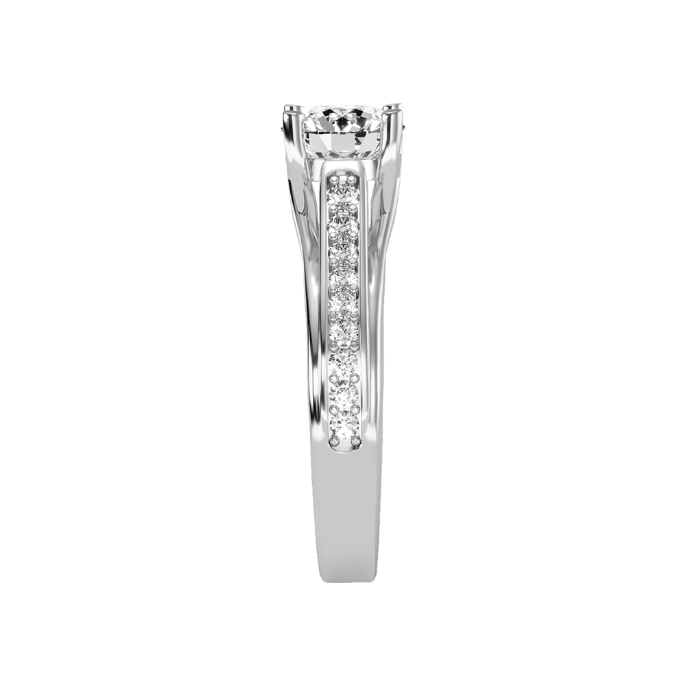 Shower Solitaire Ring - Seven