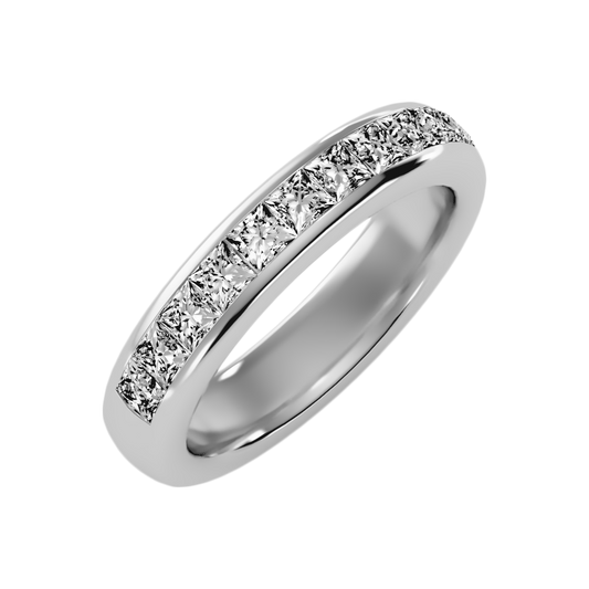 Silliage Half Eternity Band - One