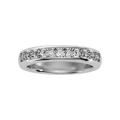 Silliage Half Eternity Band - Three
