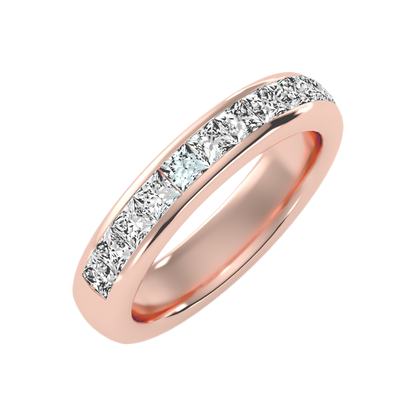 Silliage Half Eternity Band - Five