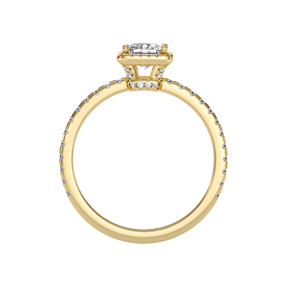 Simple Solitaire Ring In 925 Sterling Silver - Twelve