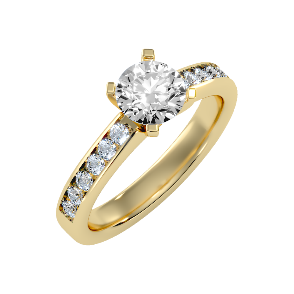 Sleazy Solitaire Ring - One