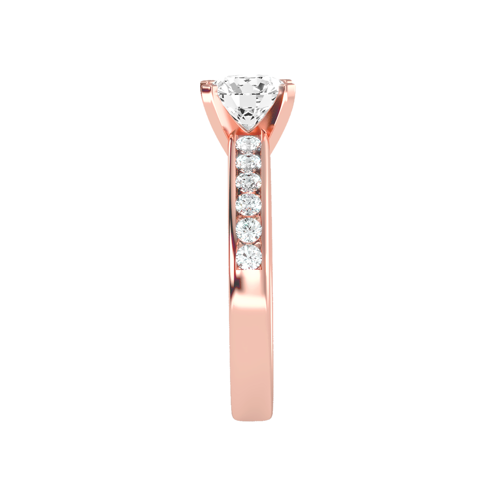 Sleazy Solitaire Ring In 925 Sterling Silver - Twelve