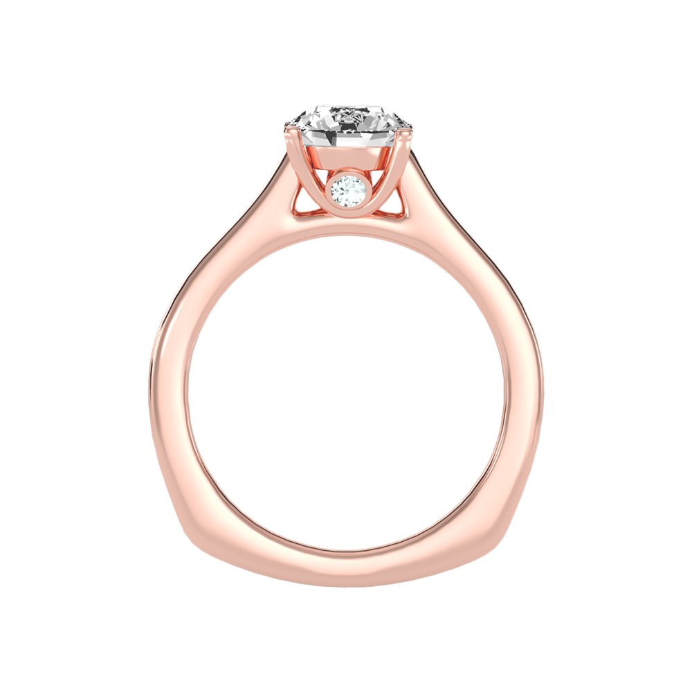 Slender Solitaire Ring - Two