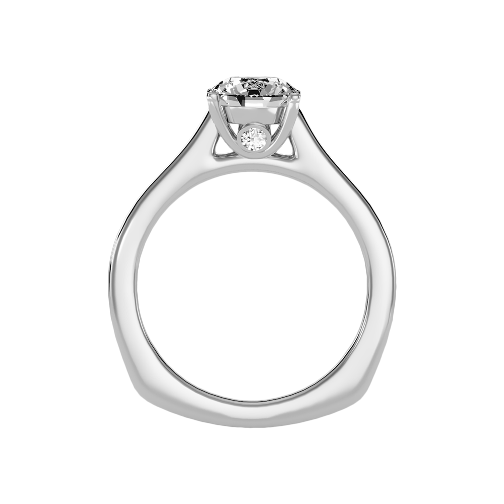 Slender Solitaire Ring - Eight