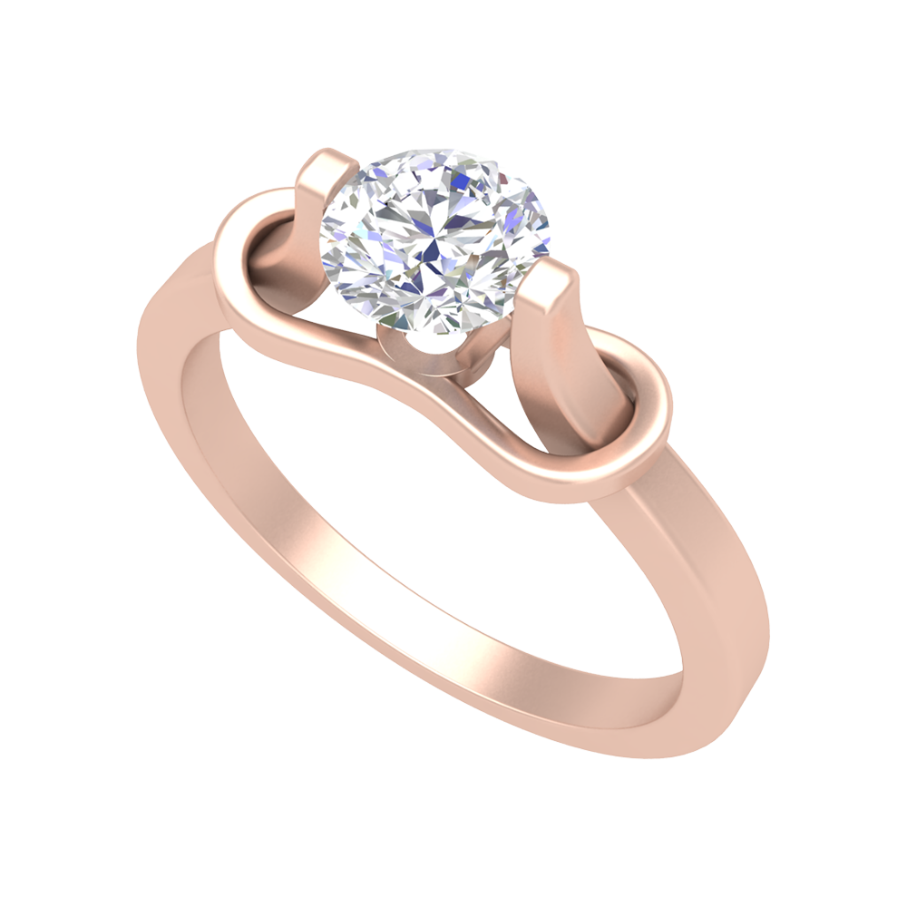 Solace Solitaire Ring - One