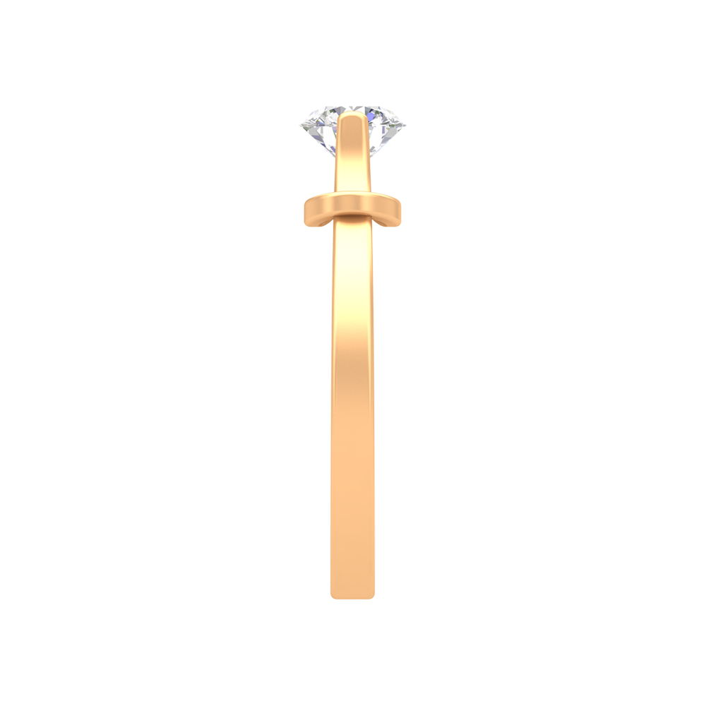 Solace Solitaire Ring In 925 Sterling Silver - Eight
