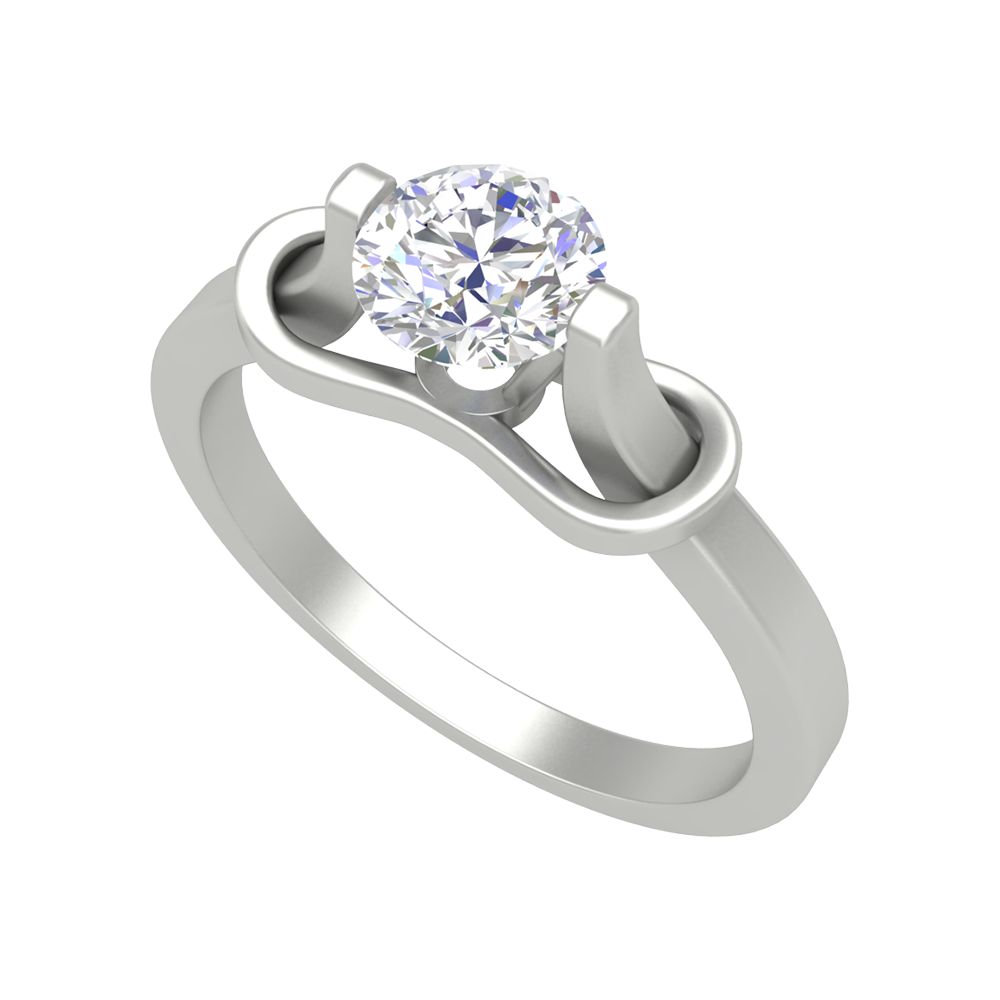 Solace Solitaire Ring - Nine