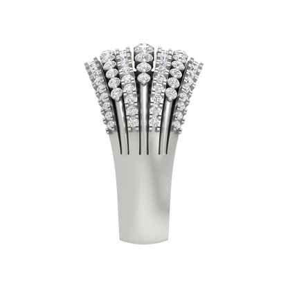Solo Stunning Band In 925 Sterling Silver - Seven